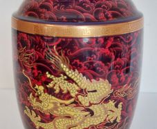 Oriental Temple Jar/Tea Caddy
