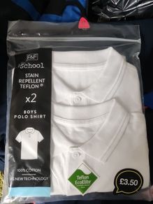 BNWT Tesco Polo shirts age 6.-7