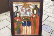 Art - Vintage Oil on Glass.
