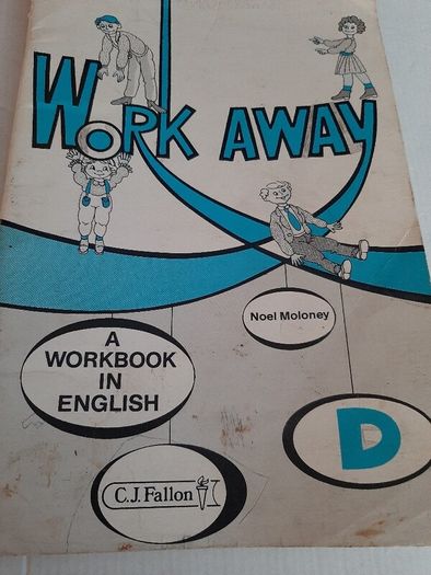 old Fallons school work book 1986