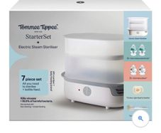 Tommee Tippee SuperSteam Electric Steam Steriliser Starter Set