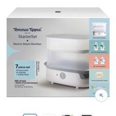 Tommee Tippee SuperSteam Electric Steam Steriliser Starter Set