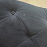 navy puff footstool Image 4