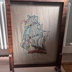 Vintage Fire Screen