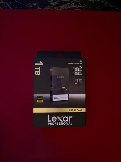 Lexar 1TB Portable SSD with Hub SL400