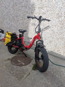 Fafrees F20 Max Folding Electric Bike + Pannier Bag
