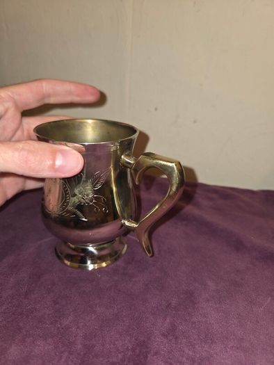 Vintage Silver Plated Tankard