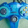 Nintendo 64: Logic 3 Pad Transparent Blue Wired Controller For Nintendo 64 Image 4