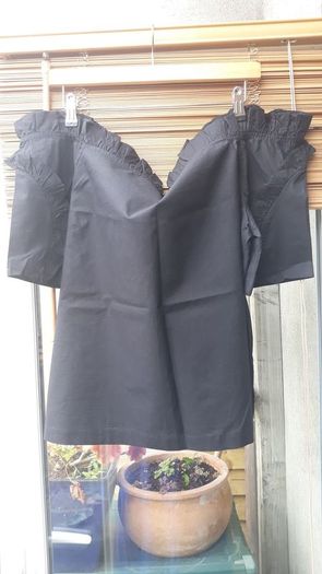 Bardot Frill Top