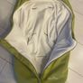 Lime fleece footmuff Image 2