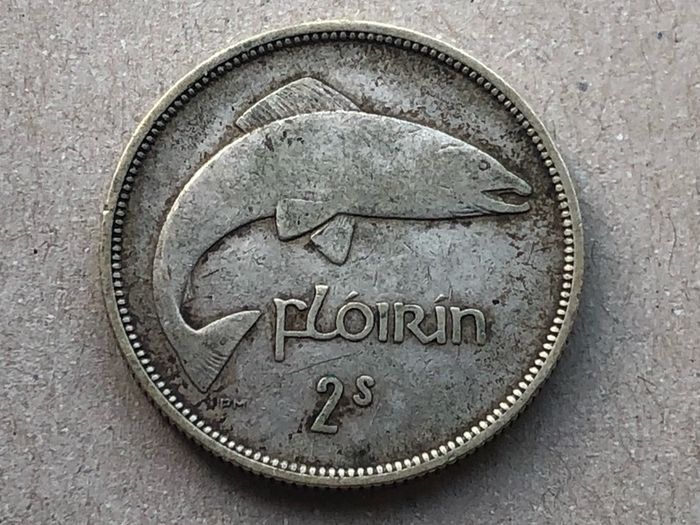 Irish two shilling florin