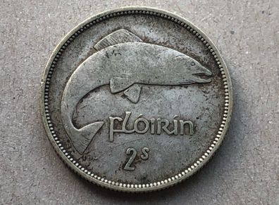 Irish two shilling florin