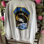 sweatshirt topman nasa logo back grey sweatshirt medium Image 6
