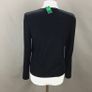 St Michael (M&S) Vintage Black Velour Evening Wear Cardigan  Size 12 includes postage Image 2