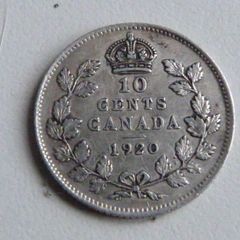 Canada silver 10 cents