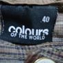 Brown check trousers by "clours of the world"  Size 12 Image 4