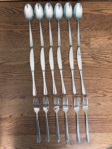 cutlery set 18 pcs.