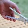 Camping pot tongs. Hiking pot clip. Capming hiking pot holder Image 4