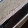 Office desk with 1 drawer light oak color, black Image 6