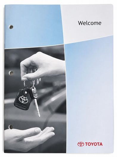 Toyota Avensis Genuine Owners Folder & Book Pack