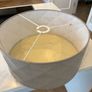 40cm Grey Drum Lampshade  Excellent Condition Image 3