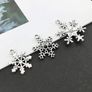 Snowflake Charm, 70 Pieces Mixed Snowflake Pendants Antique Silver Snowflake Charms Christmas Jewelry Making (FREE POSTAGE) Image 6