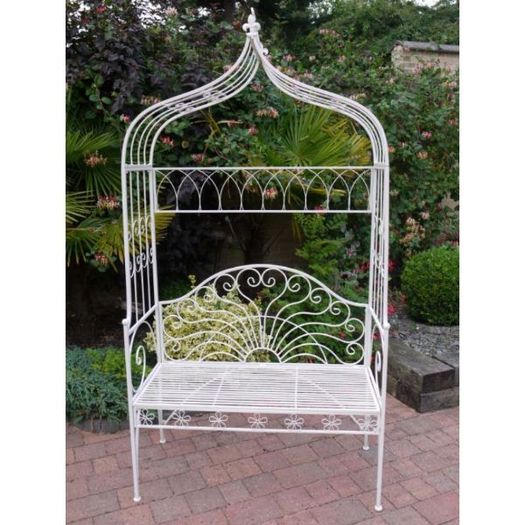 Arch and Seat Chris- White D1657
