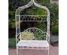 Arch and Seat Chris- White D1657