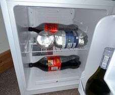 Undercounter mini fridge
