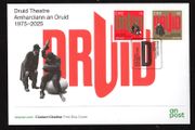 2025 Ireland 50th Anniversary Druid Theatre Company Commemorative Stamp An Post First Day Cover (FDC)