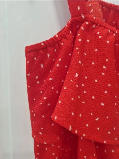 Bnwt ICHI Orange Top Size Small( please read)