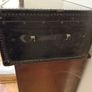 Victorian leather-covered trunk Image 6