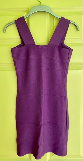 Oasis purple bodycon party dress