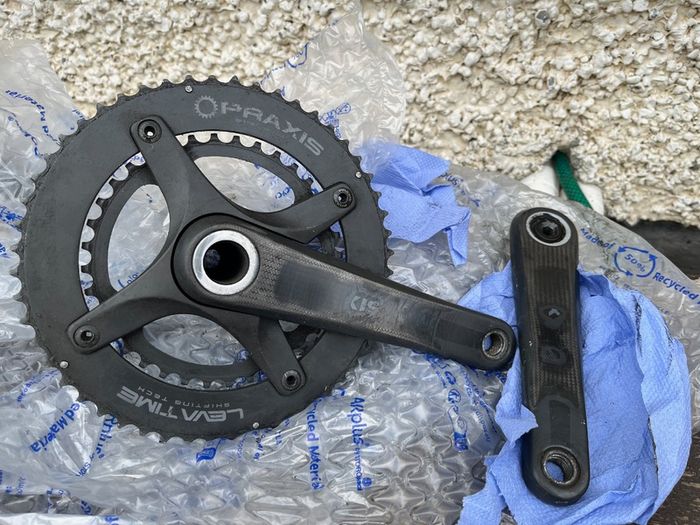 Praxis 52/36 road bike crankset