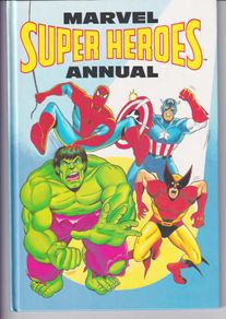 Marvel Super Heroes Annual 1991 Marvel Hard Back Book