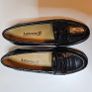 Amberone Spanish real leather black croc style Fresa low heel size UK 3.5 EU 36.5 brand new & boxed SALE need to go Image 5
