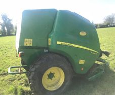 John Deere baler