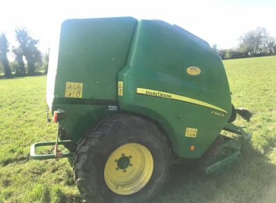 John Deere baler