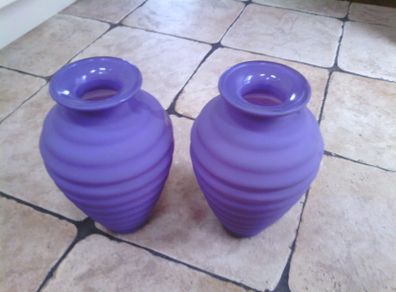 Two purple vase for sale