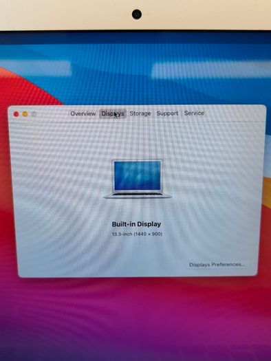 Apple Macbook Air (13"/ Early 2014) 1.7 GHz Intel Core i7 8GB RAM 256GB SSD macOS Big Sur Battery Cycle: 543