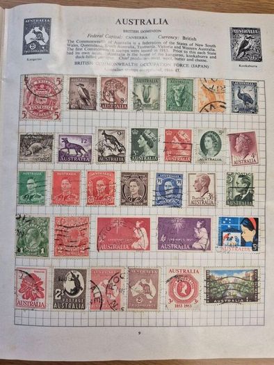 Stamps of the world stanley gibbson album
