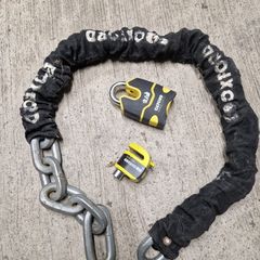 Oxford lock, Oxford chain , Oxford alarmed disc lock