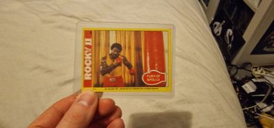 Apollo Creed Carl Weathers Rocky II 1979 Topps Trading Card