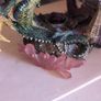 Vintage Fantasy Dueling Dragons Image 4