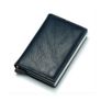 Genuine Leather Smart Single Layer Card Holder Wallet Image 2