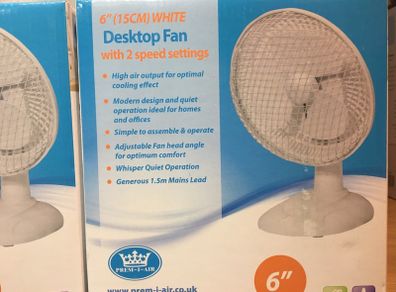 6" Desk Fan