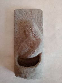 Irish Forde Craft Stone Holy Water Font