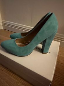 Hot Tin Roof Green Heels