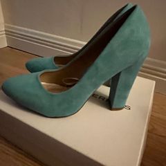 Hot Tin Roof Green Heels