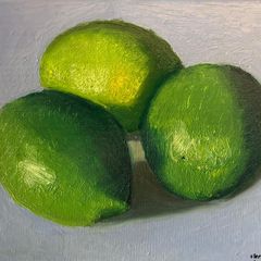 Still life Limes scene 2